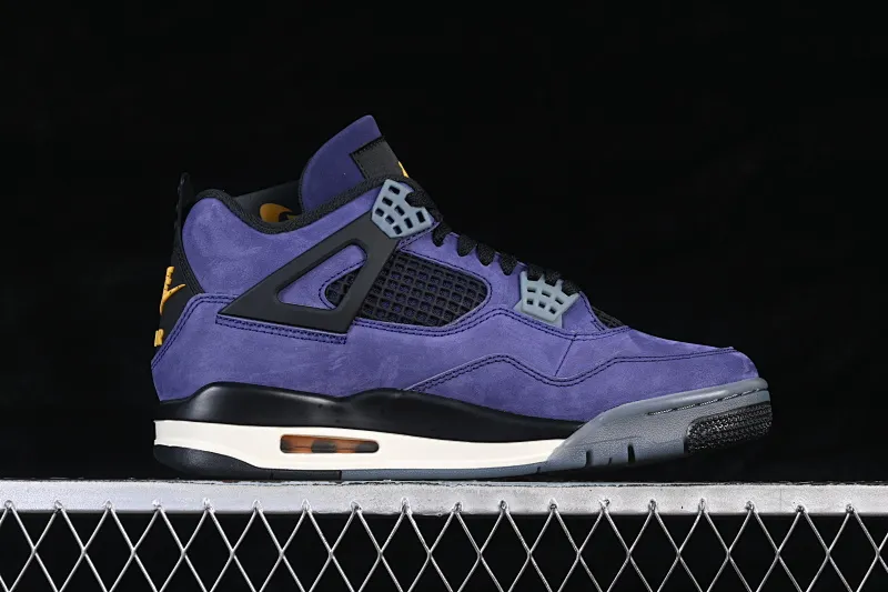 All categories Air Jordan Jordan series basketball shoes Air Jordan 4 OG version Air Jordan 4 Retro "Lakers" AJ4 Joe 4 Lakers Purple Gold FV5029-500